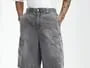 Mid Rise Washed Cargo Shorts