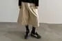 Low Waist Plain Jorts