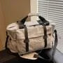 Drawstring Panel Duffel Bag