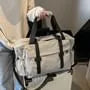 Drawstring Panel Duffel Bag