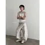 Mid Rise Washed Wide Leg Jeans