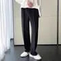 Drawstring Waist Plain Sweatpants