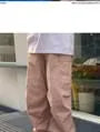 Straight-Cut Loose Cargo Pants