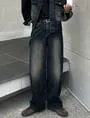 Stand-Collar Denim Jacket