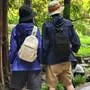 Nylon Plain Backpack
