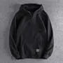 Plain Half Zip Hoodie