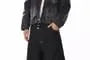 High Waist Contrast Stitching Wide Leg Jeans
