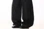 High Waist Contrast Stitching Wide Leg Jeans