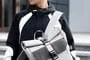 Plain Buckled Lightweight Backpack