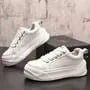 Lace-Up Platform Sneakers