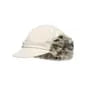 Leopard Print Chenille Corduroy Baseball Cap