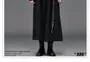 3/4-Sleeve Pocketed Open Front Jacket