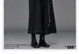 3/4-Sleeve Pocketed Open Front Jacket