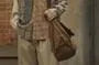 Plain Buckled Messenger Bag