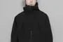 Hooded Plain Zip Windbreaker