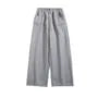 Drawstring Waist Wide Leg Sweatpants