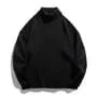 Turtleneck Plain Sweater