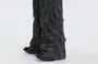 Mid Rise Washed Wide Leg Cargo Jeans