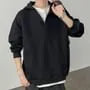 Crew Neck Mock Two Piece Hoodie