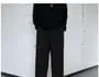 Straight-Leg Loose Dress Pants