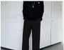 Straight-Leg Loose Dress Pants