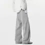 Drawstring Waist Plain Sweatpants