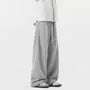 Drawstring Waist Plain Sweatpants