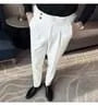 High Waist Plain Straight Leg Dress Pants