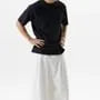 Short Sleeve Crew Neck Plain Mock Two Piece T-Shirt