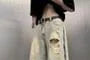 Low Rise Washed Distressed Denim Shorts