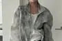 Unisex Stand Collar Tie Dye Zip Windbreaker