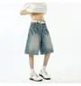 Mid Rise Washed Jorts