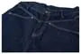 Stitched Raw-Denim Shorts