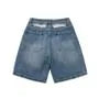 Washed Distressed Denim Shorts