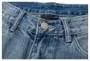Washed Distressed Denim Shorts