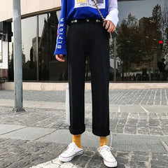 Mid Rise Straight Leg Jeans