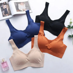 Seamless Plain Bra