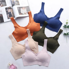 Seamless Plain Bra