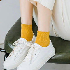 Set of 5 Pairs: Plain Socks