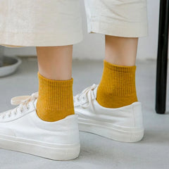 Set of 5 Pairs: Plain Socks