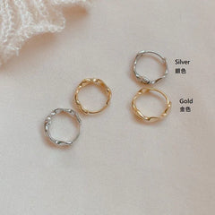 Twisted Hoop Earring
