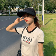 Wide Brim Visor Hat