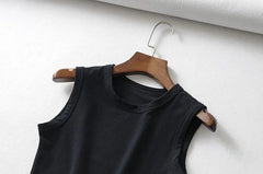 Plain Crop Tank Top