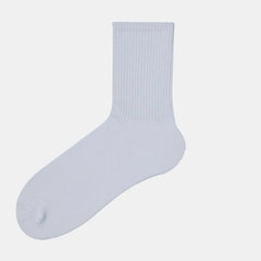 Plain Ribbed Socks