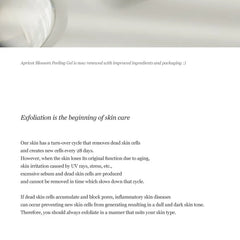Apricot Blossom Peeling Gel