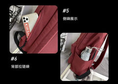 Plain Lightweight Backpack