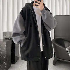 Two-Tone Baseball Jacket