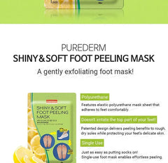 Shiny & Soft Foot Peeling Mask (1 pair)