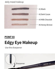 Proof 10 Gel Pencil Liner - 6 Colors