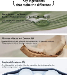 Black Bamboo Nourishing Calming Hand & Nail Cream